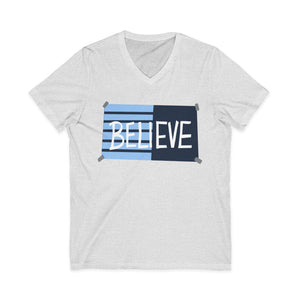Women’s V-Neck Sporting KC Believe T-Shiirt