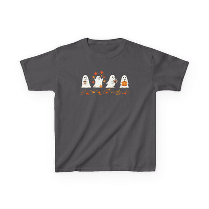 Fall Ghosts Kids Short Sleeve Tee