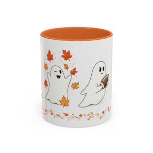 Two-Tone Fall Ghosts Mug