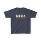 Fall Ghosts Kids Short Sleeve Tee