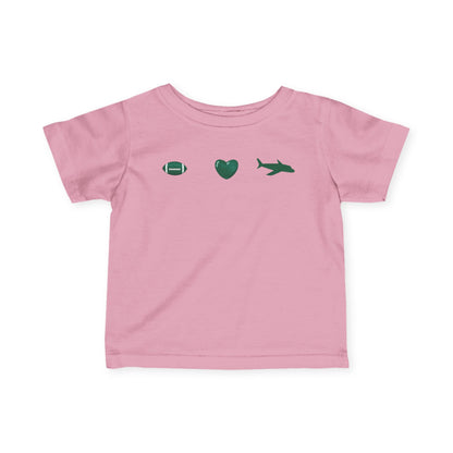 Infant Jets Love Tee