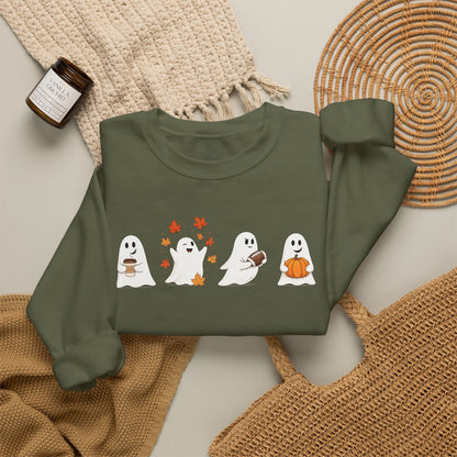 Fall Ghost Sweater