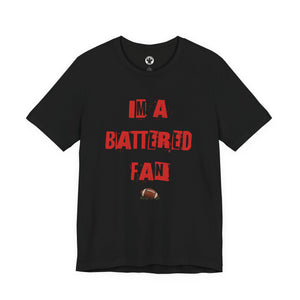 of I’m a Battered Fan – Tampa Bay Buccaneers  Funny Football Tee