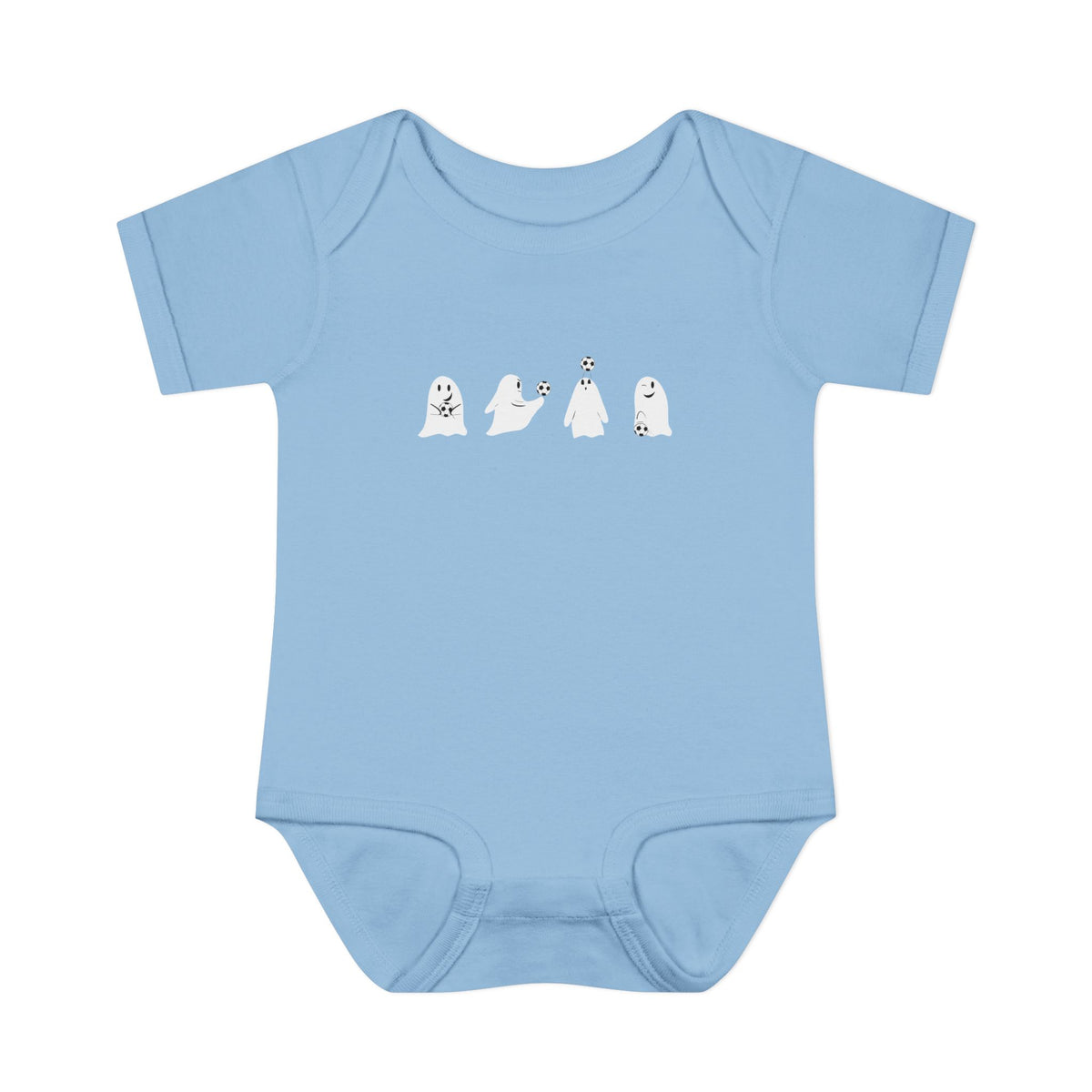 Infant Soccer Ghost Onesie