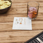Fall Ghosts White Coined Napkins