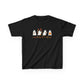 Fall Ghosts Kids Short Sleeve Tee