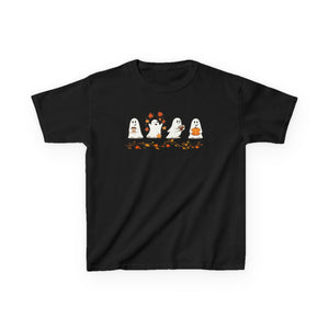 Fall Ghosts Kids Short Sleeve Tee