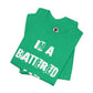 I’m a Battered Fan – New York Jets Funny Football Tee