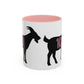 Miami Black GOAT Coffee Mug, 11oz