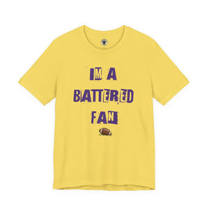 I’m a Battered Fan – Minnesota Vikings Funny Football Tee