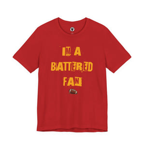 I’m a Battered Fan – Arizona Cardinals Funny Football Tee