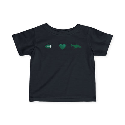 Infant Jets Love Tee