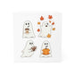 Fall Ghosts Note Cube