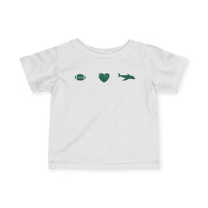 Infant Jets Love Tee