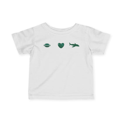 Infant Jets Love Tee