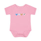 Argentina Heart Scribble Baby Onesit
