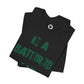 I’m a Battered Fan – New York Jets Funny Football Tee