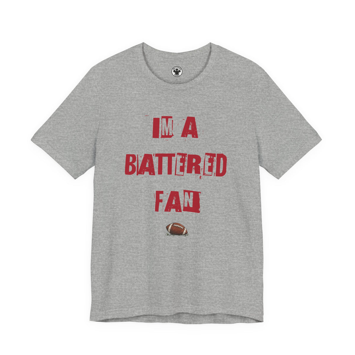 I’m a Battered Fan – Atlanta Falcons Football Funny Football Tee