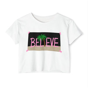 Women's Miami 2.0 Believe Crop Top