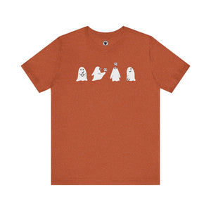 Soccer Ghost tee