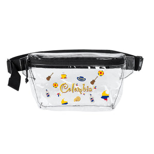 Colombia Pride Transparent Fanny Pack