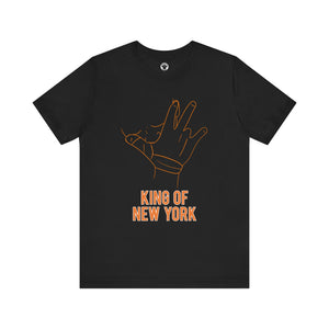 New York Knicks Jalen Brunson Celebration King Of New York T-Shirt