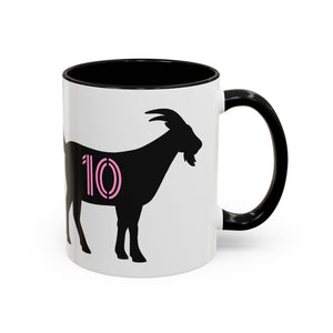 Miami Black GOAT Coffee Mug, 11oz
