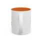 Two-Tone Fall Ghosts Mug