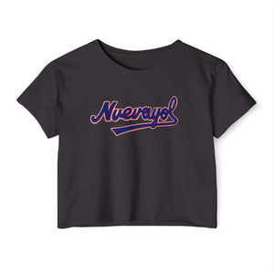 Women's NY Mets Crop Top