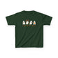 Fall Ghosts Kids Short Sleeve Tee