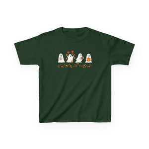 Fall Ghosts Kids Short Sleeve Tee
