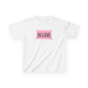 Kids Miami Pink Believe Tee