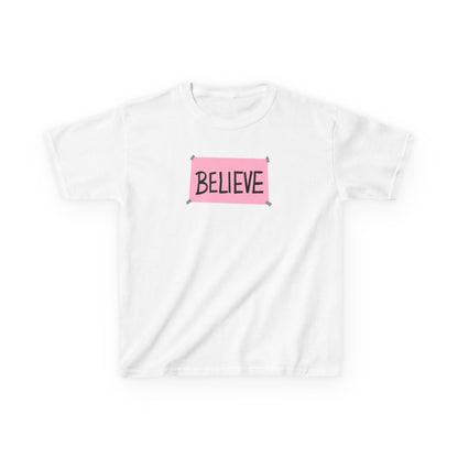 Kids Miami Pink Believe Tee
