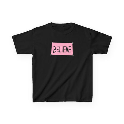 Kids Miami Pink Believe Tee