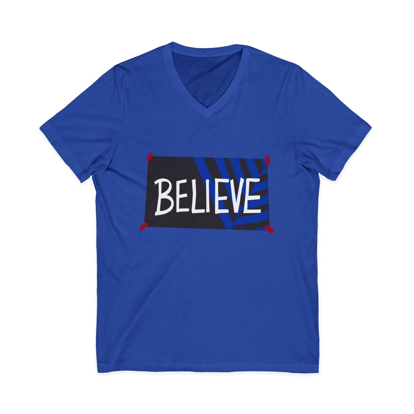 Women´s San José Earthquakes Believe V-Neck Tee