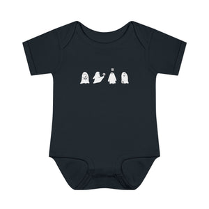 Infant Soccer Ghost Onesie