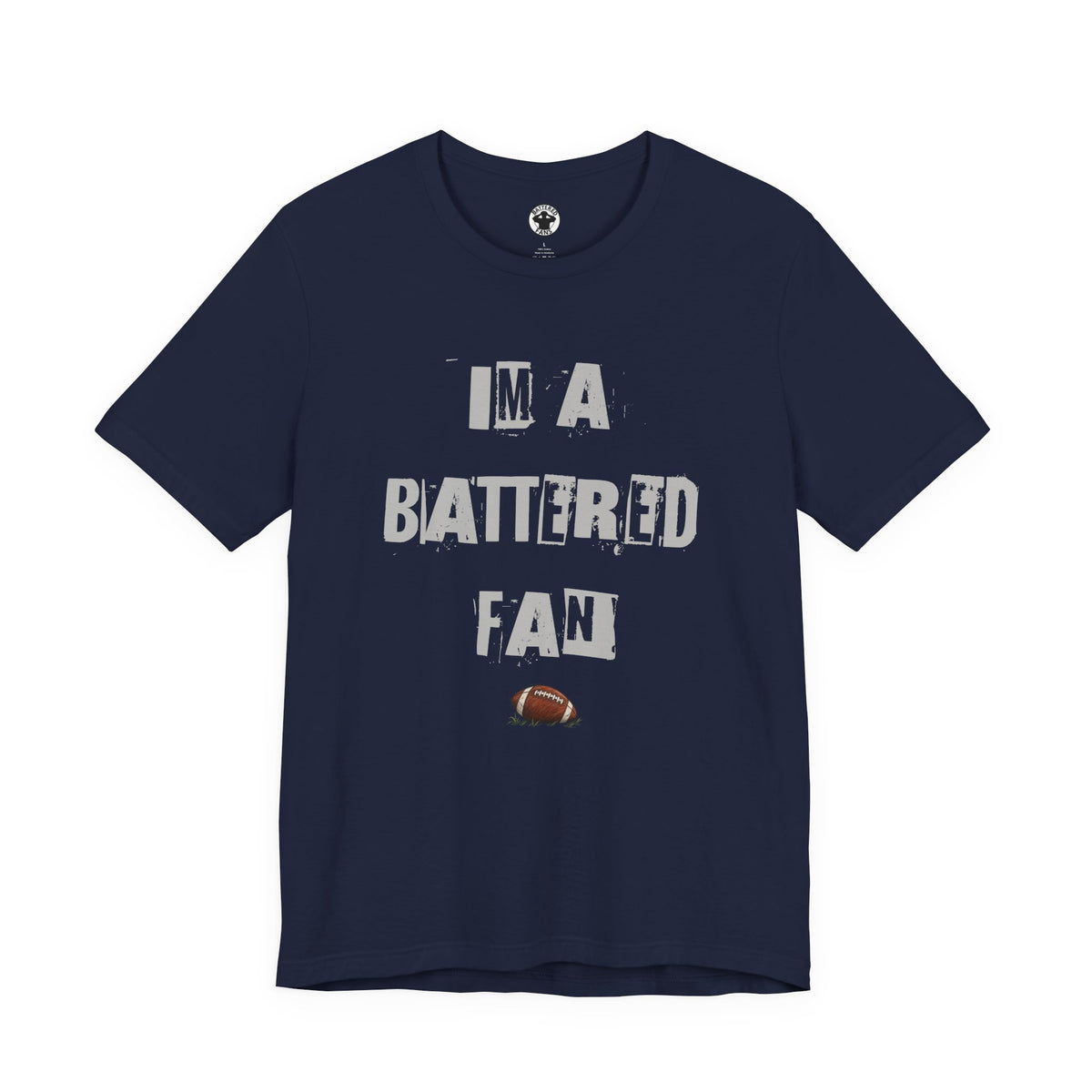 I’m a Battered Fan – Dallas Cowboys Football Funny Football Tee