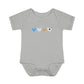 Argentina Heart Scribble Baby Onesit