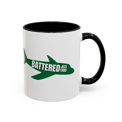 Battered Jets Fans Mug 11oz