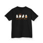 Fall Ghosts Kids Short Sleeve Tee
