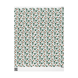 Jets Doodle Wrapping Paper - White